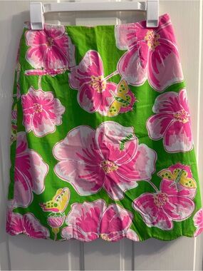 Lilly Pulitzer Floral Skirt